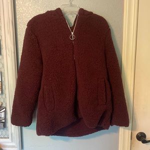 Me Jane fuzzy sip up jacket